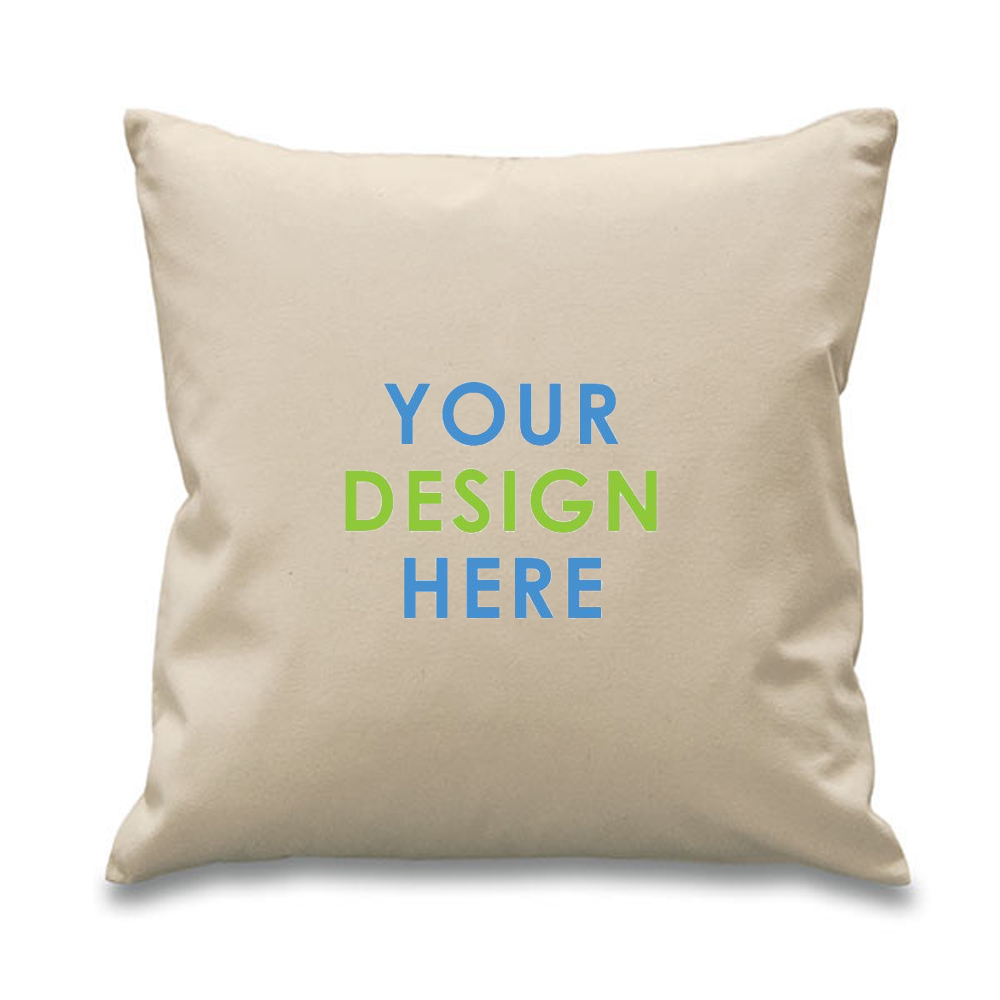 Canvas Pillow | Design Your Own | Custom Printed | Square (45cm x 45cm)