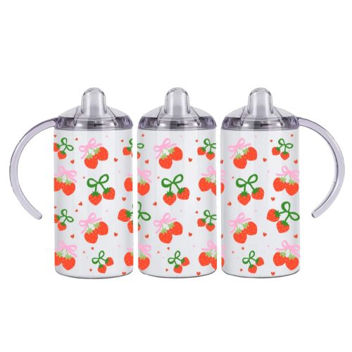 Berry Cute | Double Wall Stainless Steel Thermal Sippy Cup | 360ML Size