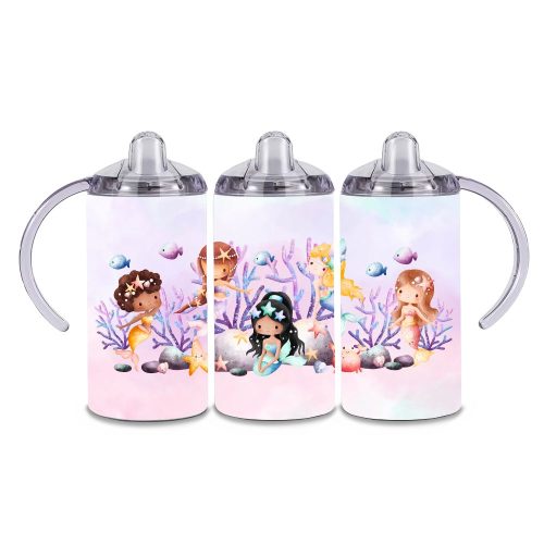 Mermaid Dreams | Fantasy | Double Wall Stainless Steel Thermal Sippy Cup | 360ML Size