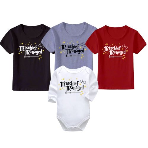 Mischief Managed | Harry Potter | Fantasy | Baby Vest Bodysuit Onesie | Kids T-Shirt