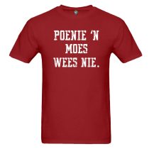 Poenie Red Short Sleeve Mens T-Shirt