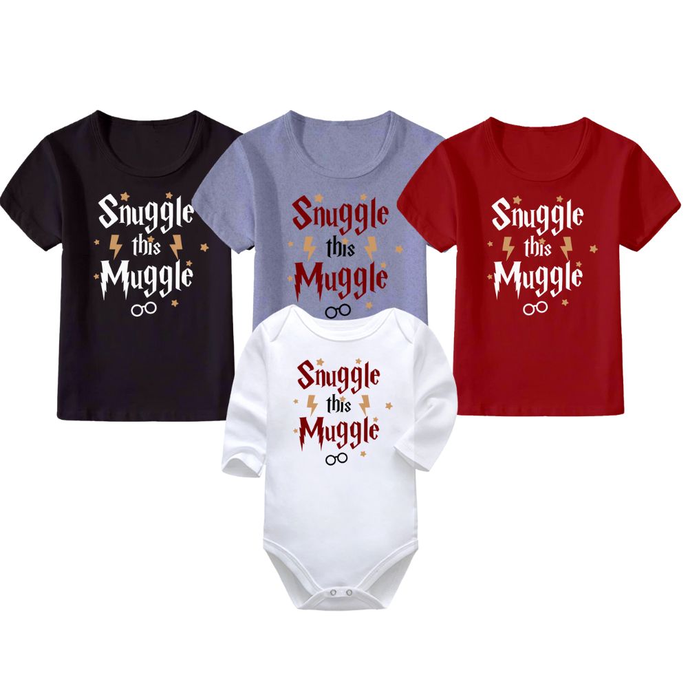 Snuggle This Muggle | Harry Potter | Fantasy | Baby Vest Bodysuit Onesie | Kids T-Shirt