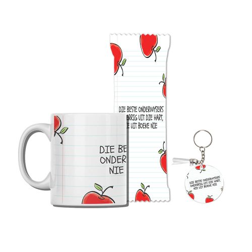 Die Beste Onderwysers | Afrikaans | Teacher Gift Set | Gift Sets