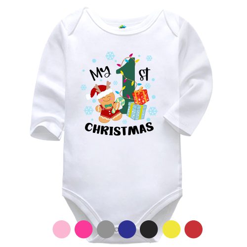 My First Christmas Gingerbread Man | Christmas | Baby Vest Bodysuit Onesie