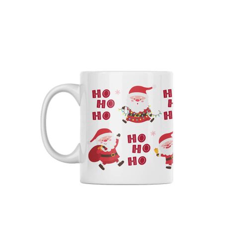 Ho Ho Ho Santa Claus | Christmas | Coffee | Custom Printed Mugs | 330ML Size