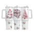 The Most Wonderful Time Of The Year | Christmas | Travel Tumbler Double Wall Stainless Steel Thermal Travel Mug | Custom Printed | 1.2L Size
