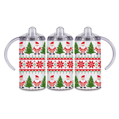 Santa Claus | Christmas | Double Wall Stainless Steel Thermal Sippy Cup | 360ML Size