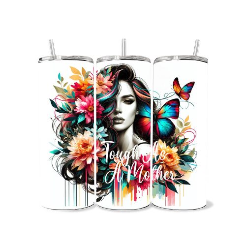 Tough As A Mother | Mother's Day | Double Wall Stainless Steel Thermal Travel Mug | 900ML Size