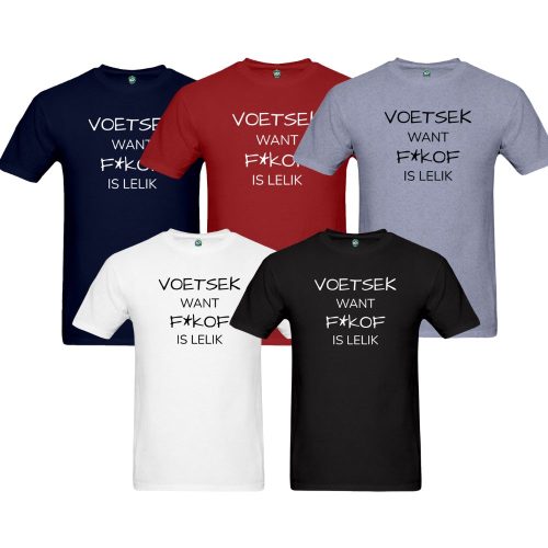 Voetsek | Afrikaans | Adult Humour | Adult T-Shirt