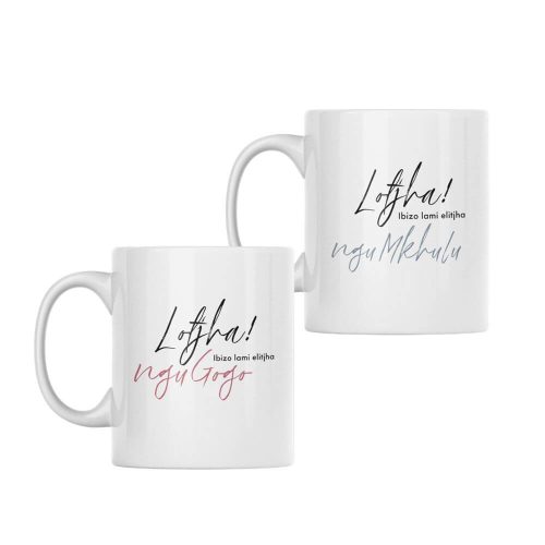 Lotjha! | Pregnancy Announcement | Grandparents | Custom Printed Mugs | 330ML Size