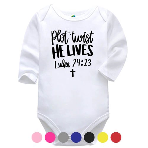 Plot Twist | Easter | Christian | Baby Vest Bodysuit Onesie