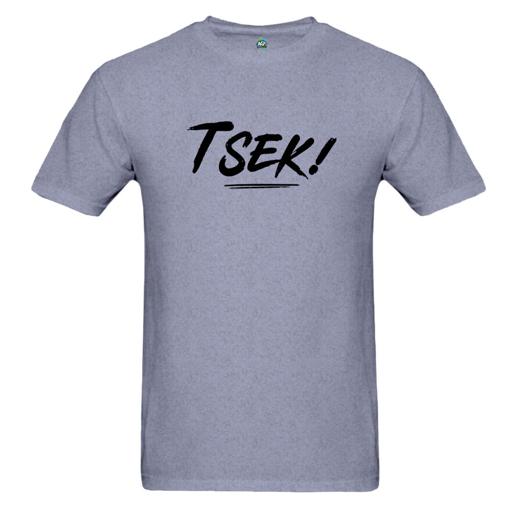 Tsek! Grey Short Sleeve Men’s T-Shirt