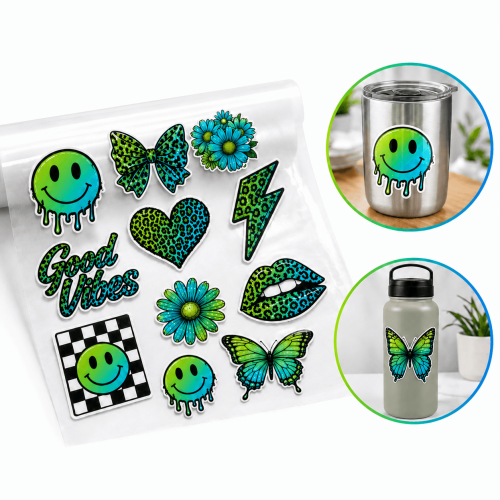 Custom UV-DTF Sticker Sheets