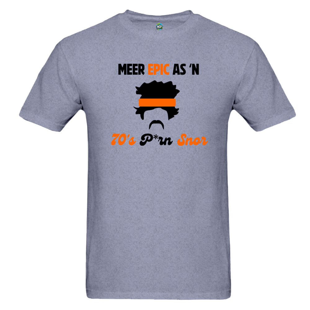 Meer Epic Grey Short Sleeve Men’s T-Shirt