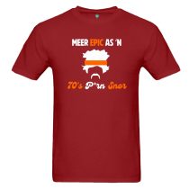 Meer Epic Red Short Sleeve Men's T-Shirt