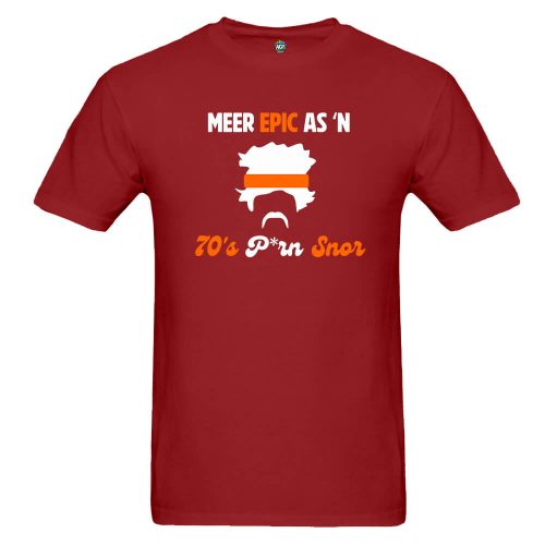 Meer Epic Red Short Sleeve Men's T-Shirt