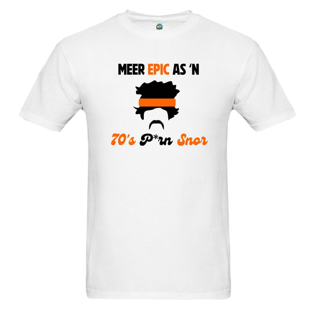Meer Epic White Short Sleeve Men’s T-Shirt