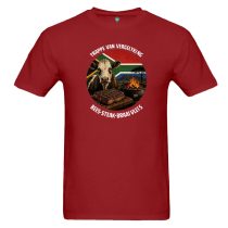 Trappe Red Short Sleeve Adult T-Shirt