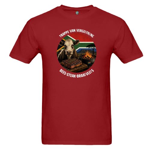 Trappe Red Short Sleeve Adult T-Shirt