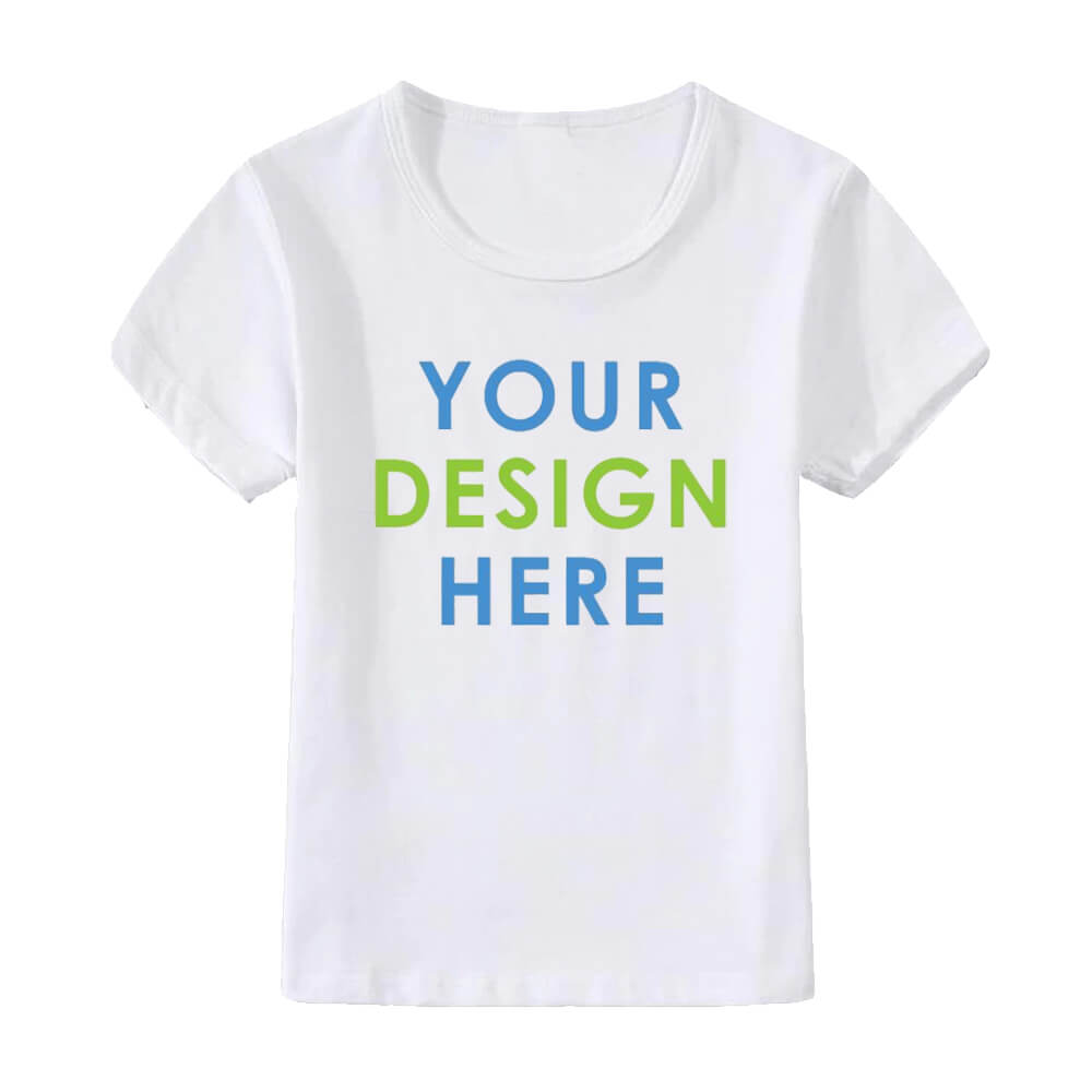 Add Your Own Design | Custom Printed | Upload Your Own Image | Kids T-Shirt - Image 3