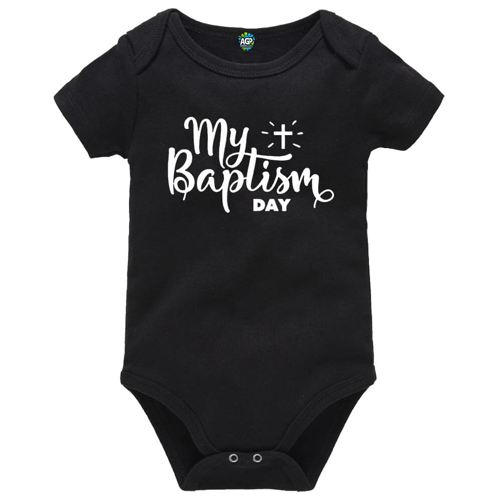 My Baptism Day | Christian | Baptism | Baby Vest Bodysuit Onesie - Image 16