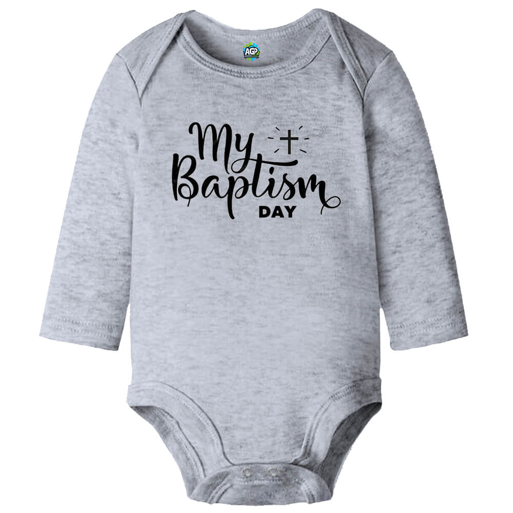 My Baptism Day | Christian | Baptism | Baby Vest Bodysuit Onesie - Image 11
