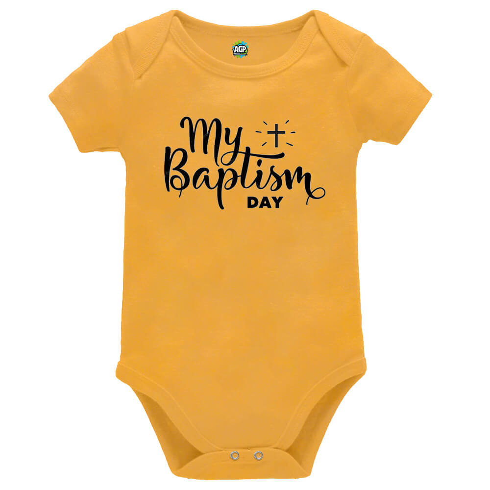 My Baptism Day | Christian | Baptism | Baby Vest Bodysuit Onesie - Image 8