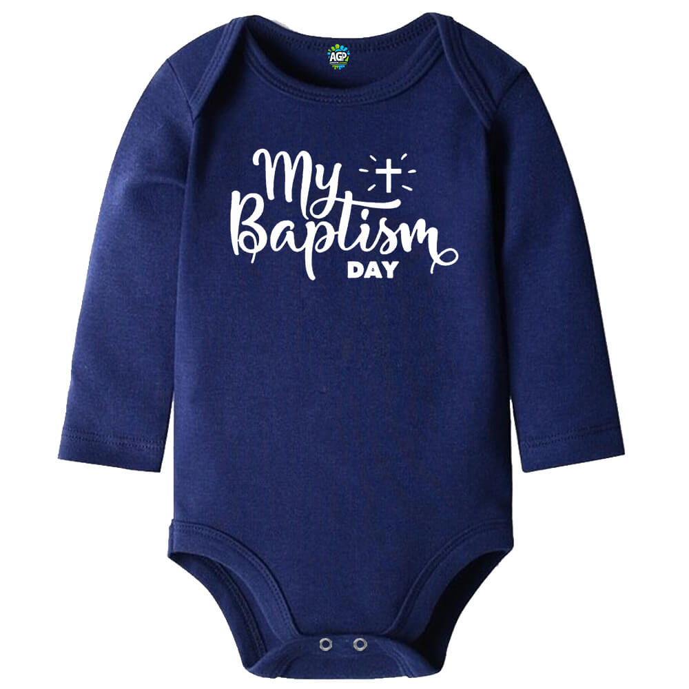 My Baptism Day | Christian | Baptism | Baby Vest Bodysuit Onesie - Image 7