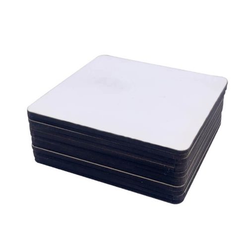 Custom MDF Coaster Square | Design Your Own | Upload Your Own Image
