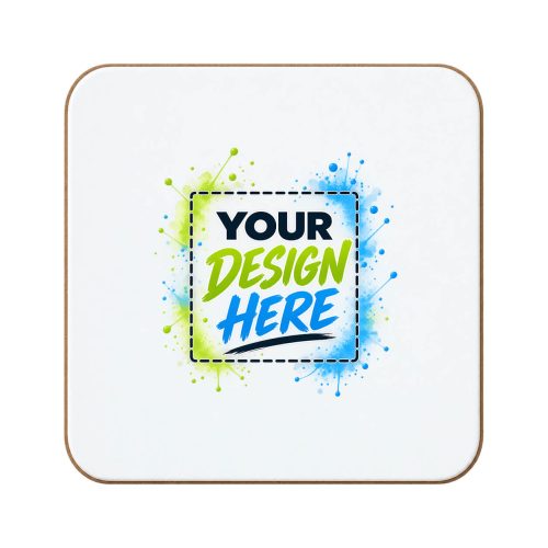 Custom MDF Coaster Square | 90MM | Design Your Own | Upload Your Own Image