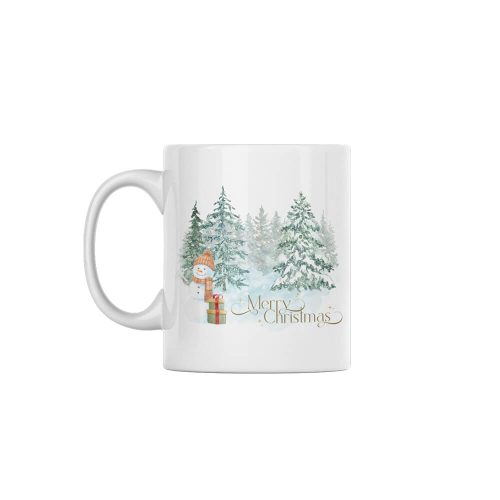 Merry Christmas Watercolour | Christmas | Coffee | Custom Printed Mugs | 330ML Size