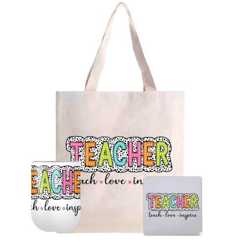 Teach, Love, Inspire | Teacher Appreciation | Teacher | Gift Sets